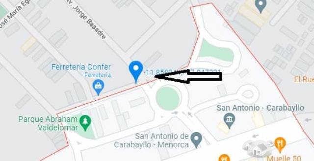 Venta de terreno en Urb. San Antonio de Carabayllo etapa 1 140m²