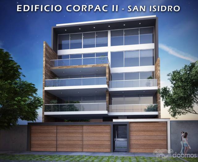 Exclusivo Edificio calle Ricardo Angulo, Urbanizacion Corpac - San Isidro