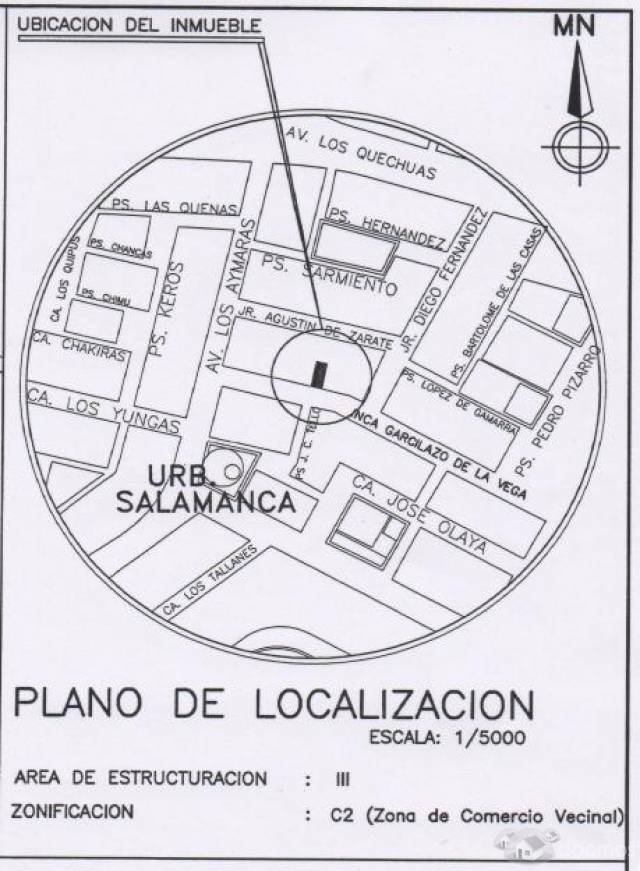 Urb. Salamanca – LOCAL COMERCIAL  ¡EXCELENTE OPORTUNIDAD-DOY EN ANTICRESIS!