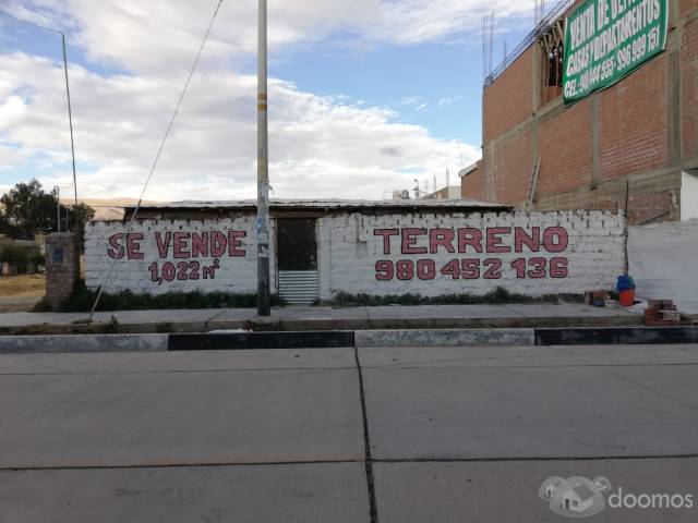 Terreno en venta – Pilcomayo, Huancayo (1022 M2)