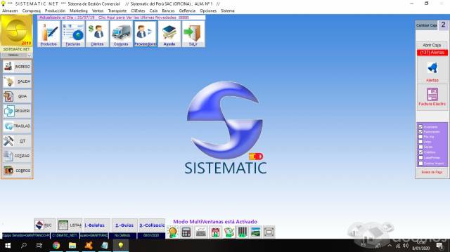 Software de Gestión de Almacenes y Facturación Electrónica