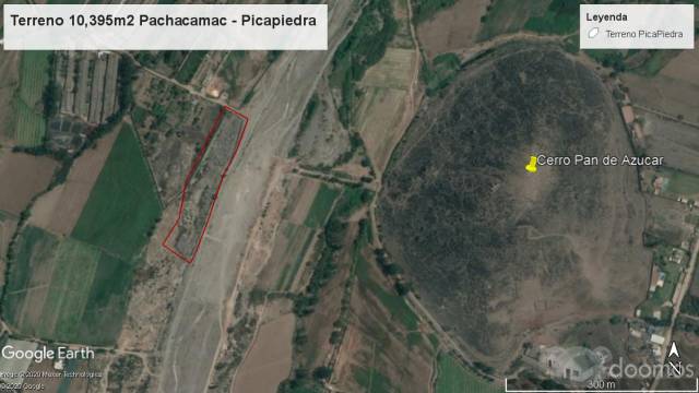 Terreno 10,395m2 Pachacamac - Picapiedra (Precio negociable)